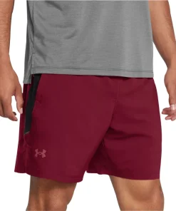 Under Armour Launch Elite 2 In 1 Mens Running Shorts - Red