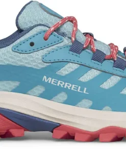 Merrell Moab Speed 2 Waterproof Junior Walking Shoes - Blue
