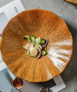 Terra Sunburst Artisan Bowl