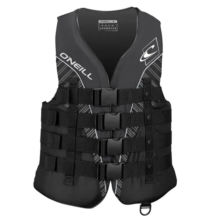 ONEILL MENS SUPERLITE 50N ISO VEST BLACK