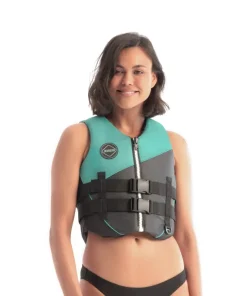 JOBE WOMENS NYLON VEST VINTAGE TEAL
