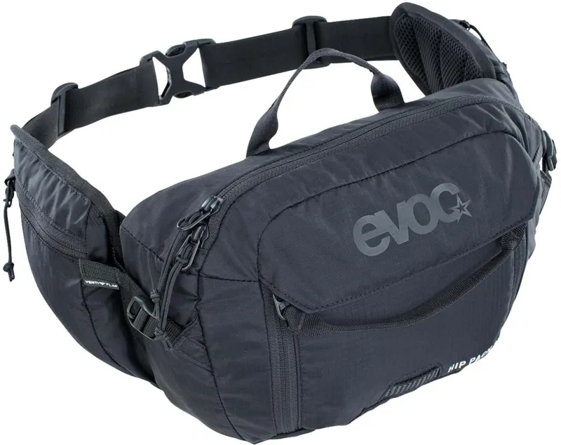 Evoc Hip 3L Hydration Pack With 1.5L Bladder - Black