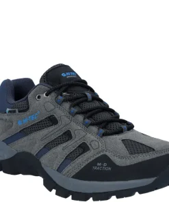 HITEC MENS TORCA LOW WALKING BOOT CHARCOAL/NAUTICAL BLUE