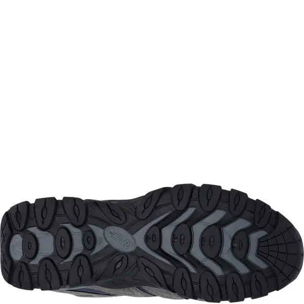 HITEC MENS TORCA LOW WALKING BOOT CHARCOAL/NAUTICAL BLUE - Image 2