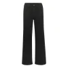Kaffe Womens KAkarla HW Wide Jeans Black Deep