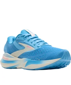 Brooks Womens Trainer Adrenaline GTS 24 Bonnie Blue/Grey/Pink