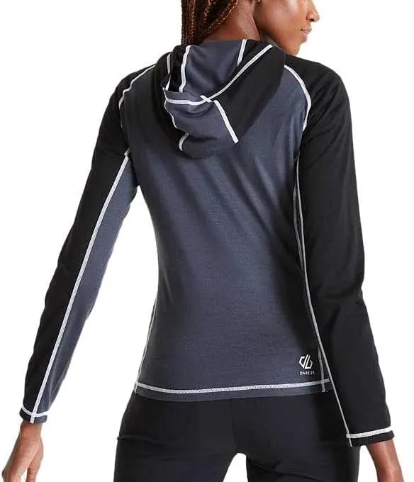 Dare2B Pensive Stretch Midlayer Womens Jacket - Black - Image 2