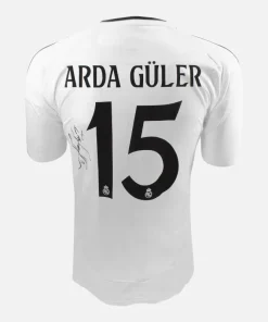 Arda Güler Signed Real Madrid Shirt 2024-25 Home [15]