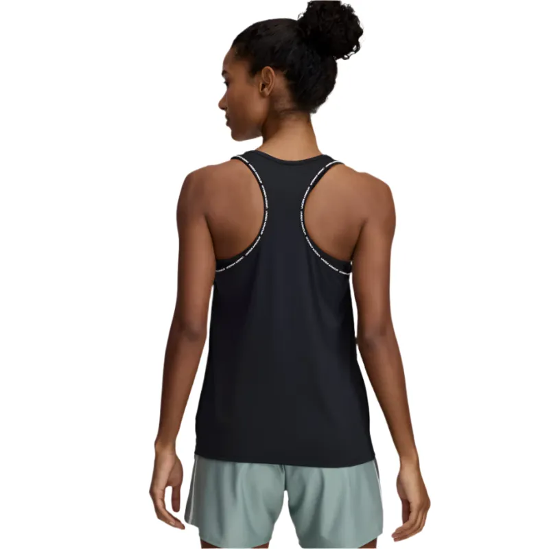 Under Armour Womens Tank Top Tech Knockout Black/White - Image 2