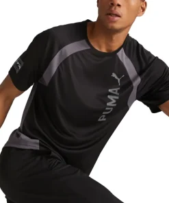 Puma Fit Ultrabreathe Short Sleeve Mens Training Top - Black