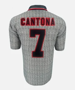 1995-96 Manchester United Away Shirt Cantona 7 [Perfect] XL