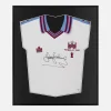 Framed Brooking Signed Shirt, Away West Ham FA Cup Final [Lite]