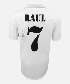 Raul Signed Real Madrid Shirt 2002 Centenary Home [7]