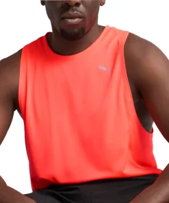 Puma Velocity Mens Running Vest - Red