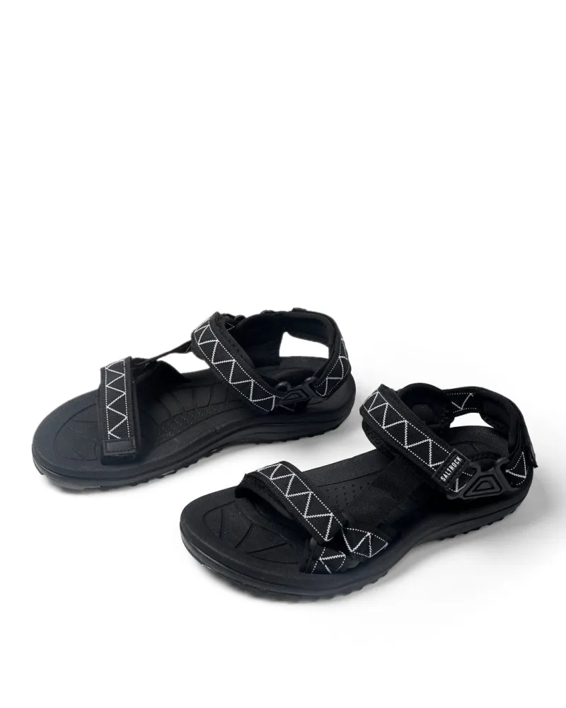 SALTROCK MENS TRACKER SANDLES BLACK