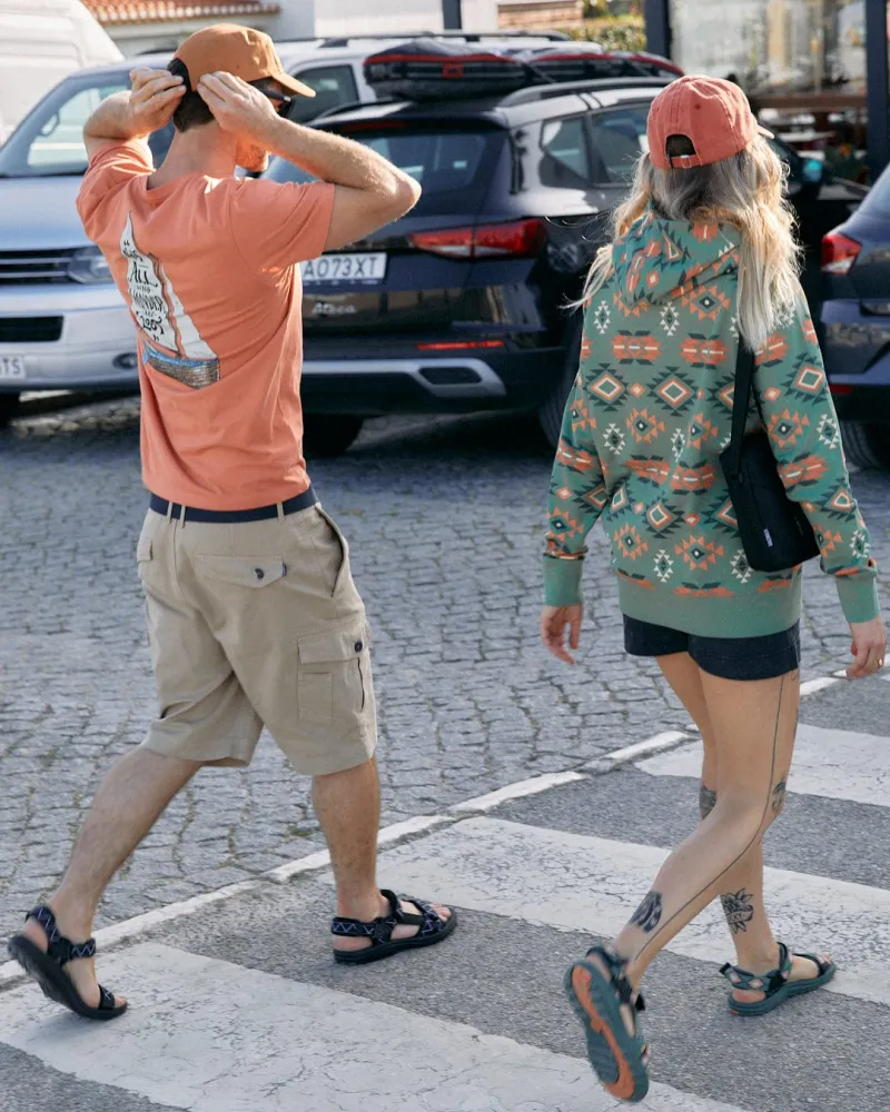 SALTROCK MENS TRACKER SANDLES BLACK - Image 2