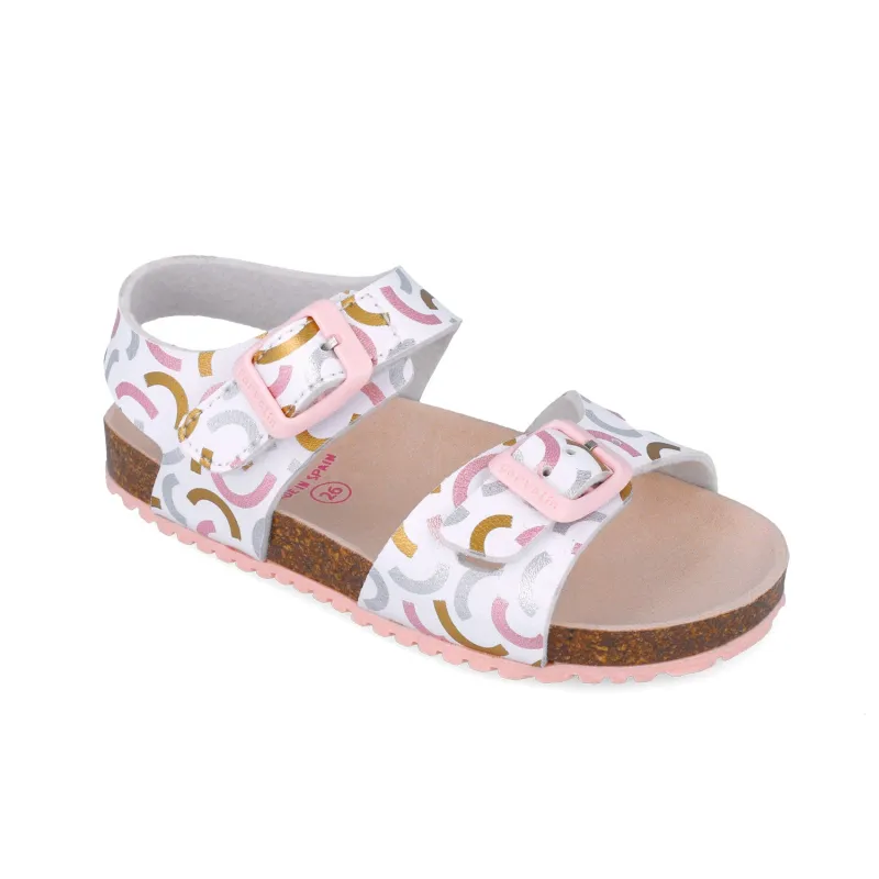 Garvalin Girls Sandal 252466-B Blanco