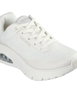 Skechers Womens Trainer Uno Flex Spring On Air Off White