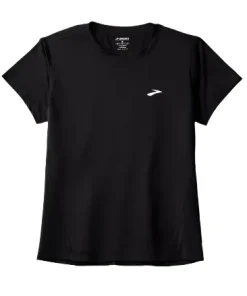 Brooks Womens Tee Sprint Free Short Sleeve 3.0 Black