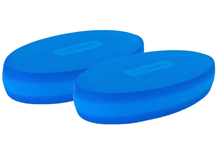 FITNESS MAD BALANCE OVAL PADS PAIR BLUE