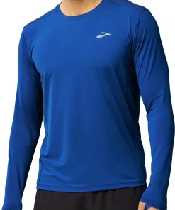 Brooks Atmosphere 3.0 Long Sleeve Mens Running Top - Blue