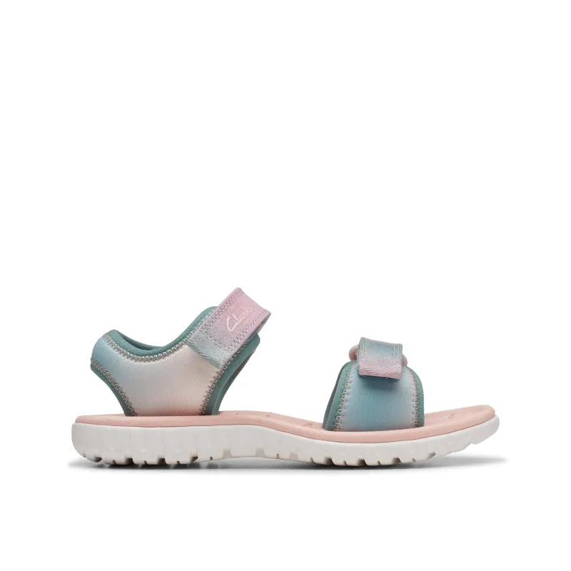 Clarks Girls Sandal Surfing Tide K. Pastel - Image 2