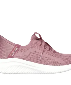 SKECHER WOMENS  ULTRA FLEX 3 SLIP IN MAUVE