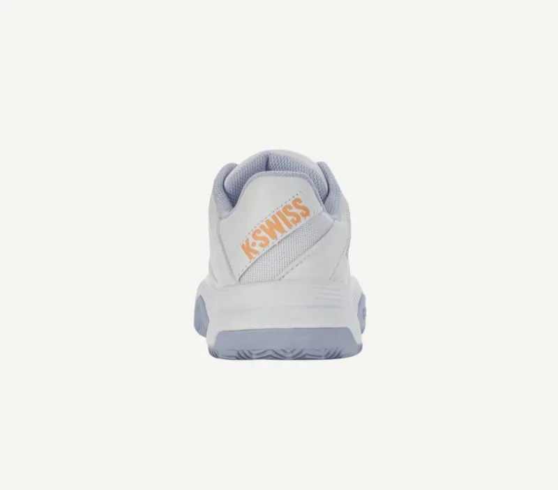 K-SWISS WOMENS TFW COURT EXPRESS WHITE/HEATHER/PEACHFUZZ - Image 2