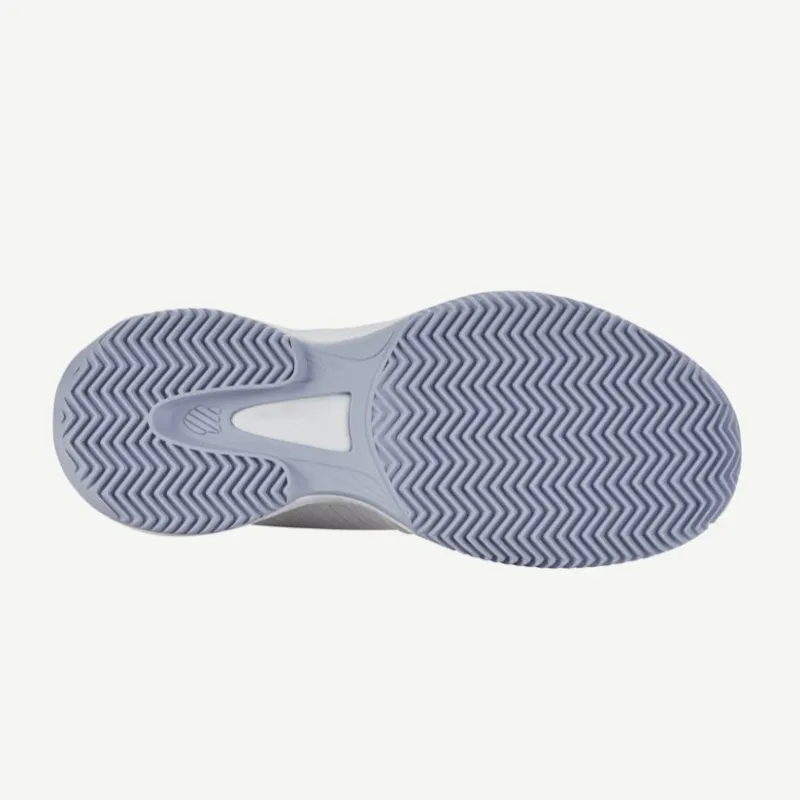 K-SWISS WOMENS TFW COURT EXPRESS WHITE/HEATHER/PEACHFUZZ - Image 3