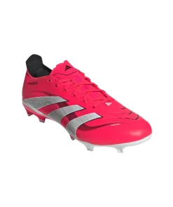 Adidas Adults Unisex Football Boots Predator League FG/MG Lucid Red/White/Black