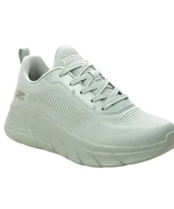 Skechers Womens Trainer Bobs B Flex Hi - Flying Hi Sage