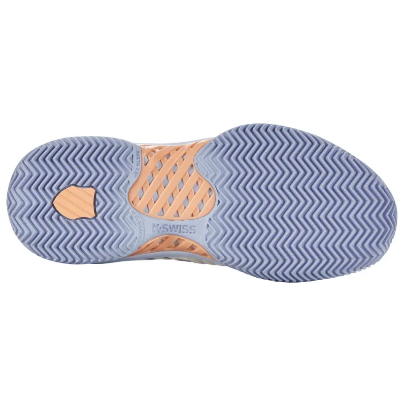 K-SWISS WOMENS TFW EXPRESS LIGHT 3HB STARWHITE/HEATHER/PEACHFUZZ - Image 3