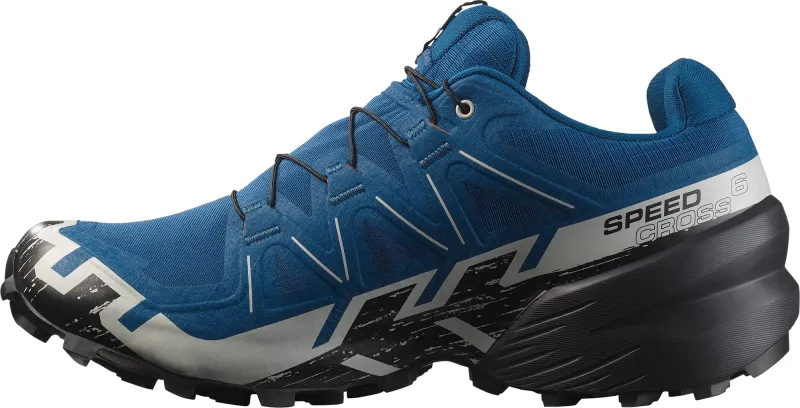 Salomon Speedcross 6 GORE-TEX Mens Trail Running Shoes - Blue - Image 3