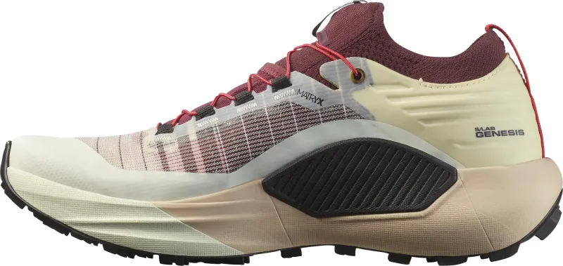 Salomon S/Lab Genesis Trail Running Shoes - Cream - Image 3