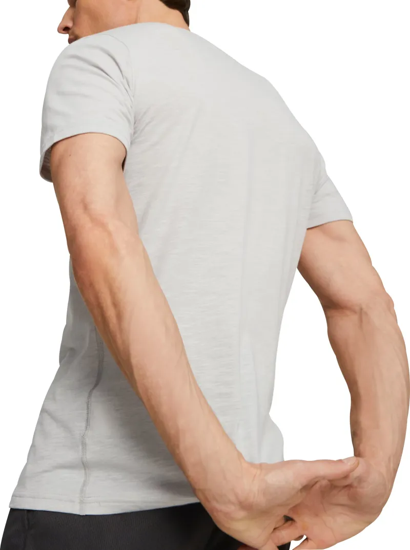 Puma Concept Graphic Short Sleeve Mens Training Top - Grey - Image 2