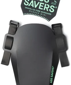 Ass Savers Mudder Mini Front Mudguard - Black