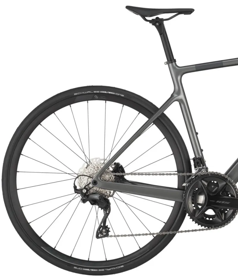 Scott Addict 50 Carbon Road Bike 2025 - Slate Grey - Image 2