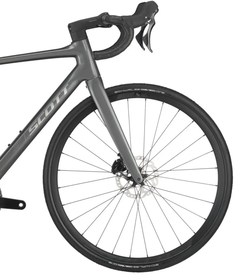 Scott Addict 50 Carbon Road Bike 2025 - Slate Grey - Image 3