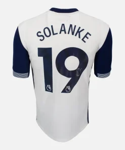 Dominic Solanke Signed Tottenham Hotspur Shirt 2024-25 Home [19]