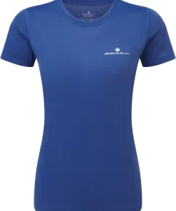 Ronhill Core Short Sleeve Womens Running Top - Blue