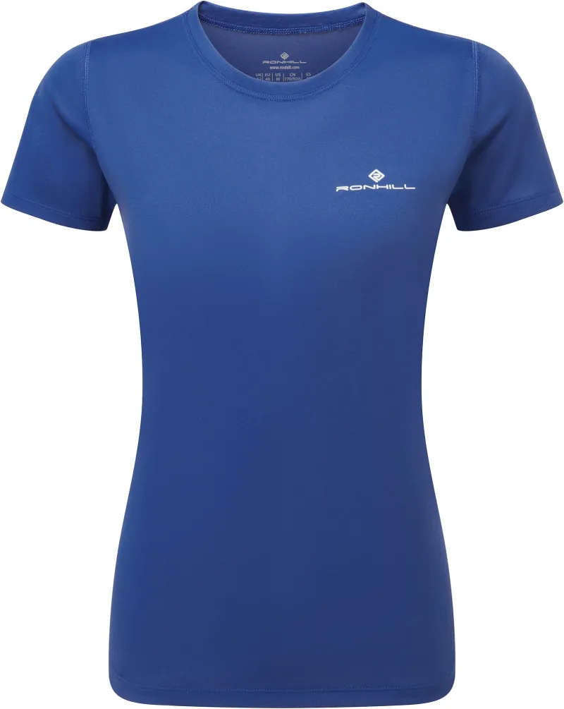 Ronhill Core Short Sleeve Womens Running Top - Blue