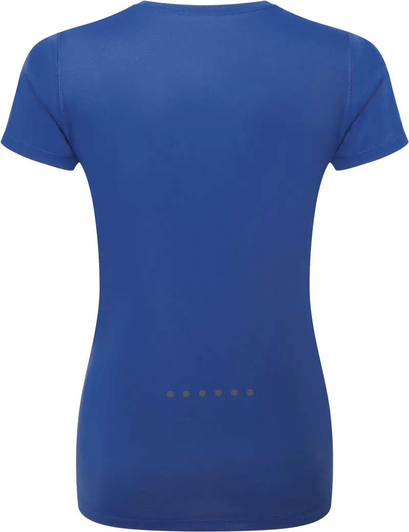 Ronhill Core Short Sleeve Womens Running Top - Blue - Image 2