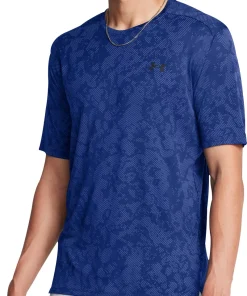 Under Armour Tech Vent Geode Short Sleeve Mens Training Top - Blue