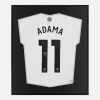 Framed Adama Traore Signed Shirt, Fulham White Home [Lite]