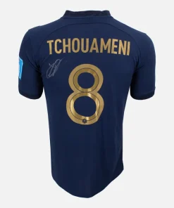 Aurelien Tchouameni Signed France Shirt 2022 World Cup [8]