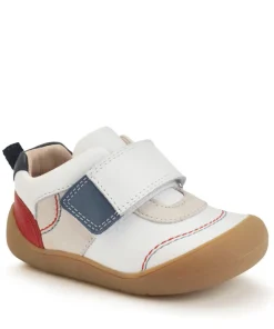 Startrite Boys Shoe Trail White Leather/Suede
