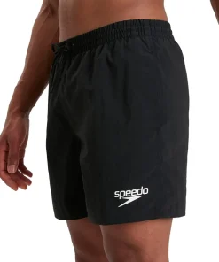 Speedo Essentials 16 Inch Mens Swim Shorts - Black