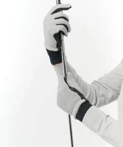 PURE GOLF CLACIER FLCE GLV PALE GREY