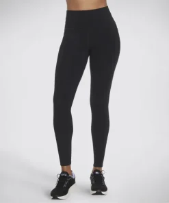 SKECHERS WOMENS GO WALK HIGH WAISTED LEGGING II BLACK