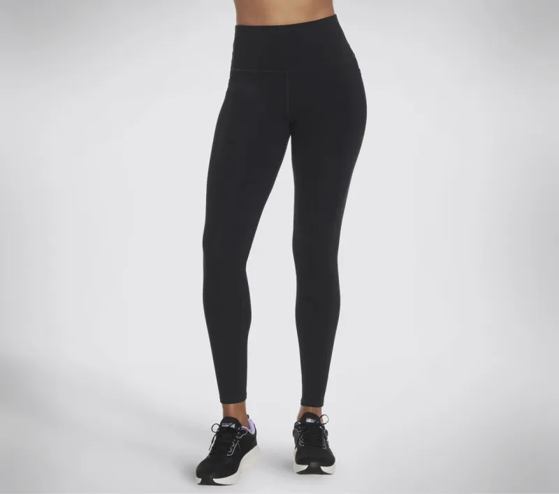 SKECHERS WOMENS GO WALK HIGH WAISTED LEGGING II BLACK